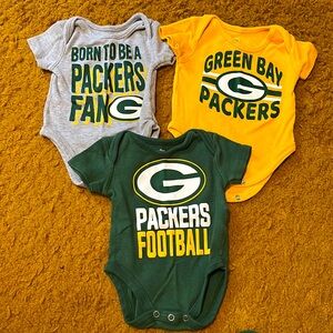 Green Bay Packers onesie Lot